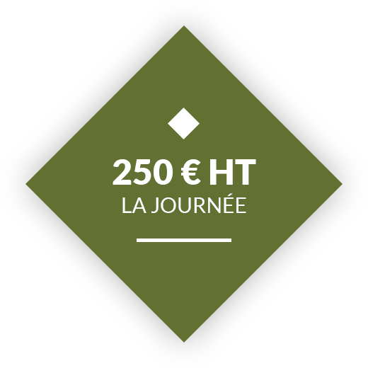 Tarif 250€ ht